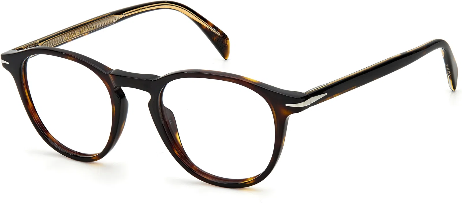 David Beckham DB1018 Eyeglasses - Gray Horn - view 30